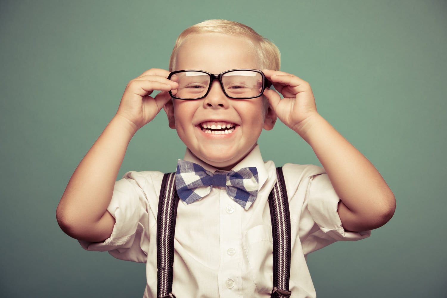 boy with glasses